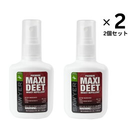 【エクスプレス便】ソーヤー プレミアム マックス 4oz 118ml 2個セット Sawyer Products Premium MAXI DEET　100% DEET Insect Repellent -pack of 2