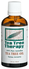 【追跡可能海外メール便】Tea Tree Therapy 100% Pure Australian Tea Tree Oil, 2 Ounce ティーツリーオイル【海外直送】