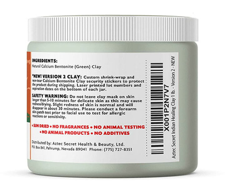 楽天市場】Aztec Secret Indian Healing Clay 1 lb インディアン 