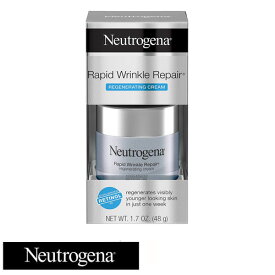 【追跡可能海外メール便】ニュートロジーナ レチノール配合クリーム 1.7oz 48g　Neutrogena Rapid Wrinkle Repair Retinol Regenerating Face Cream スキンケア 美容