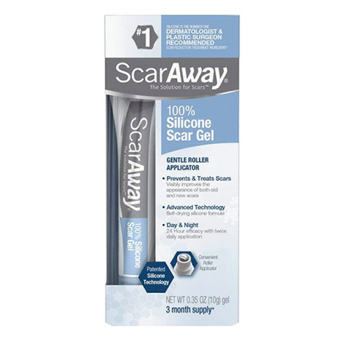 楽天市場 追跡可能海外メール便 スカーアウェイ ジェル 10g Scaraway 100 Medical Grade Silicone Scar Gel 0 35oz 傷消し ジェルタイプ 海外トレンド グリーンバスケット