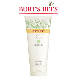 【追跡可能海外メール便】Burt's Bees Face Cleanser for Sensitive Skin　6oz バーツビーズ 敏感肌のための洗顔料 メール便