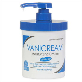 【エクスプレス便】Vanicream Moisturizing Cream with Pump バニクリーム　モイスチャライジングクリーム ポンプ式 16oz 453g お肌　美容 コスメ スキンケア クリーム