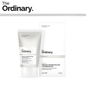 【追跡可能海外メール便】【The Ordinary.】Vitamin C Suspension 23% + HA Spheres 2% 30ml　DECIEM　オーディナリー　ディサイム　お肌　美容　プチプラコスメ　スキンケア