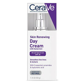 【追跡可能海外メール便】CeraVe Skin Renewing Day Cream with SPF 30 1.76oz セラヴィ フェイスクリーム　SPF30 50g【送料無料】保湿 セラミド ヒアルロン酸