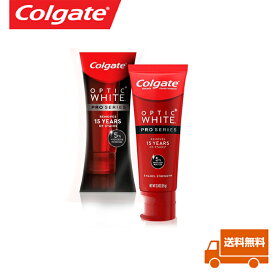 【追跡可能海外メール便】 Colgate Optic White Pro Series Whitening Toothpaste 3oz 【Enamel Strength】 コルゲートホワイトニング 歯磨き粉　プロシリーズ 85g　白い歯　エナメル質を強化　ホワイトニング