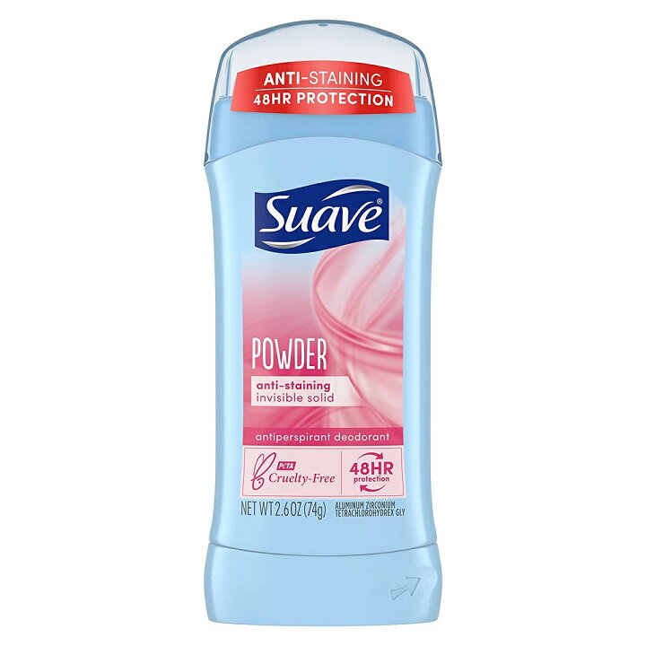楽天市場】【追跡可能海外メール便】Suave Deodorant Stick Powder 2.6  