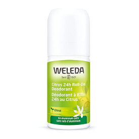 【追跡可能海外メール便】Weleda 24 Hour Roll-On Deodorant Citrus 1.7 Fluid Ounce ヴェレダ ロールオンデオドラント シトラスの香り