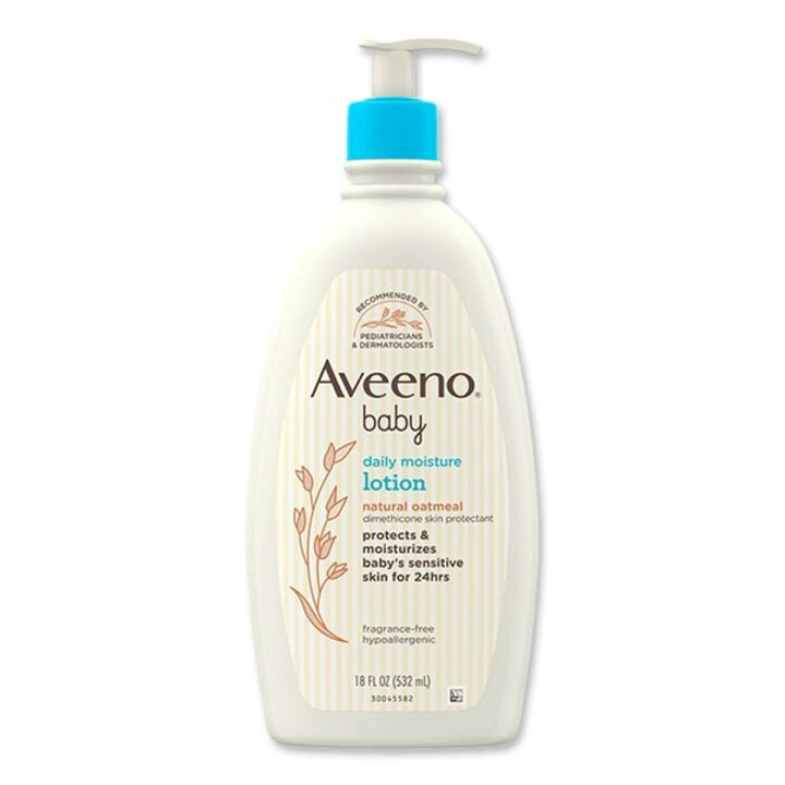 楽天市場】Aveeno Baby Daily Moisture Lotion with Colloidal Oatmeal 