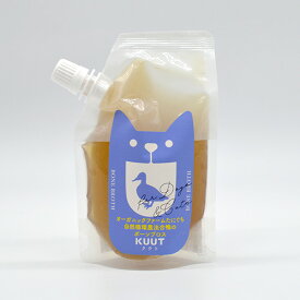 【その他厳選】KUUT ボーンブロス循環農法合鴨　for DOGS＆CATS　120g【15時までの注文で当日発送 正規品 トッピング食材 犬用 猫用】