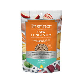 【インスティンクト】ローロンジェビティ　パピー（子犬チキン）　141g【15時までの注文で当日発送 正規品 フリーズドライフード 犬用 子犬】