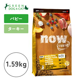 【ナウ　フレッシュ】ナウ フレッシュ グレインフリー パピー　1.59kg【15時までの注文で当日発送 正規品 ドライフード 犬用 子犬】