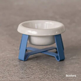 【ペコロ】Food Stand（フード スタンド）　S／深型陶器　S／ホワイト深型陶器【15時までの注文で当日発送 正規品 フードボウル 犬用 猫用 老犬 老猫 子犬 子猫】