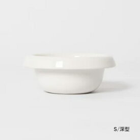 【ペコロ】陶器ボウル　S／Stall　深型　S／Stall　ホワイト深型【15時までの注文で当日発送 正規品 フードボウル 犬用 猫用 老犬 老猫 子犬 子猫】