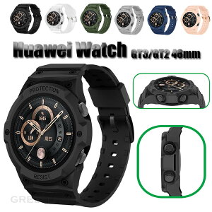 Huawei Watch GT 3 46mm oh t@[EFC EHb` GT3 46mm Huawei Watch GT2 46mm P[X oh ̌^ oh t@[EFC EHb` GT2 oh Jo[̌^ h~ یJo[  