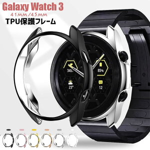 Galaxy Watch 3 P[X 41mm 45mm MNV[ EHb`3 ی Jo[ Galaxy Watch3 TPU P[X C菝h~ Ռz wh~ bLH \tgP[X h~  NA X}[gEHb` یP