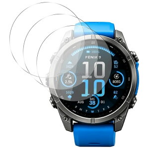 GARMIN fenix 9 / 9 Pro �t���ی�t�B���� 43mm 47mm 51mm �ی�t�B���� Garmin Fenix 9 Pro 43mm �X�}�[�g�E�H�b�`�p �t�B���� �Z�b�g�̔� �K�[�~�� ��ʕی�t�B���� fenix 9 Pro 51mm �t�B�����t���J�o�[ �E�H�b