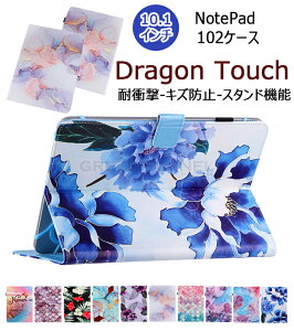 Dragon Touch max10/Note Pad K10 10.1�C���` �P�[�X �蒠�^ �X�^���h�@�\ �Ռ��z�� �y�� ���^ �S�ʕی� Dragon Touch max10/Note Pad K10 10.1�C���`�^�u���b�g�p�J�o�[ Dragon Touch �^�u���b�g 10.1�C���` NotePad 102 ��