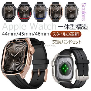 Apple watch oh V[Y11 V[Y10 46mm Apple Watch ohƃP[X ̌^fUC 45/44mm SE3 apple watch ̌^oh Y  AbvEHb` oh Jo[t apple watch ANZ