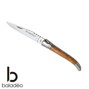 baladeo(バラデオ) Laguiole knife 11 olive tree wood bd-0015 アウトドア キャンプ ラギオール ライヨール テーブル ナイフ