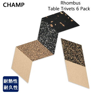 CHAMP `v Rhombus Table Trivets 6 Pack v[X}bg R[X^[ ~AbvTCN TCN fR[V AEghA Lv