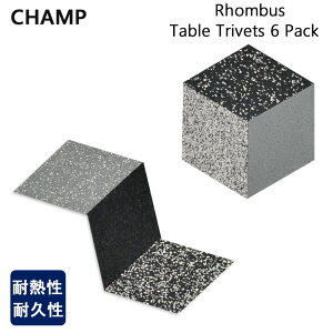 CHAMP チャンプ Rhombus Table Trivets 6 Pack プレースマット コースター 鍋敷きアップサイクル リサイクル デコレーション アウトドア キャンプ