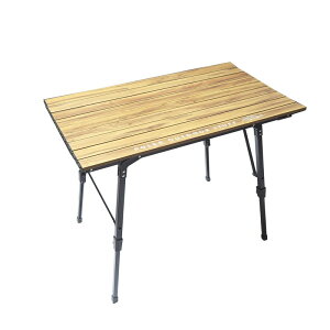 yZ[I 30%OFFzPOLeR |[[ AWX^u [gbv y A~ e[u Ebhvg AJUSTABLE ROLLTOP ALUMINUM TABLE WOOD PRINT AEghA pi Lv e[u ObY RpNg 