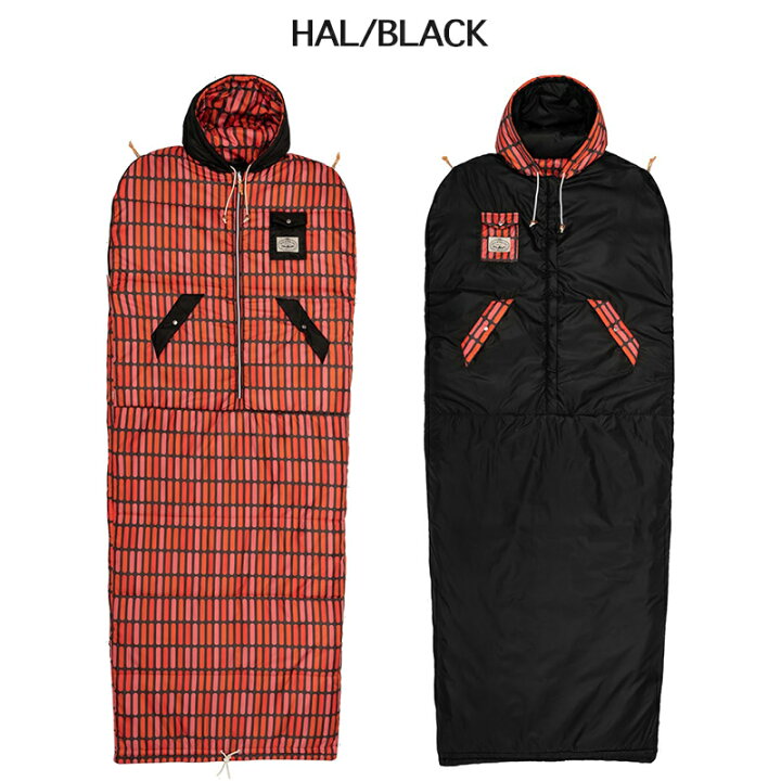 楽天市場】POLeR ポーラー 着られる寝袋 NAPSACKS リバーシブル 
