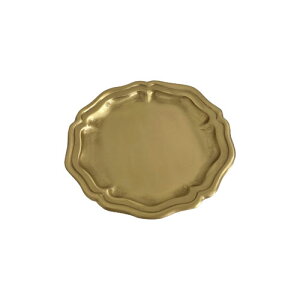 ^J̃AEghAH WRAPS ^J M BRASS ROUND TRAY MS[h H BBQ o[xL[ Lv ANZT[gC AeB[N re[W Jg[