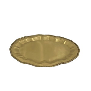 ^J̃AEghAH WRAPS ^J M BRASS OVAL TRAYS[h H BBQ o[xL[ Lv ANZT[gC AeB[N re[W Jg[