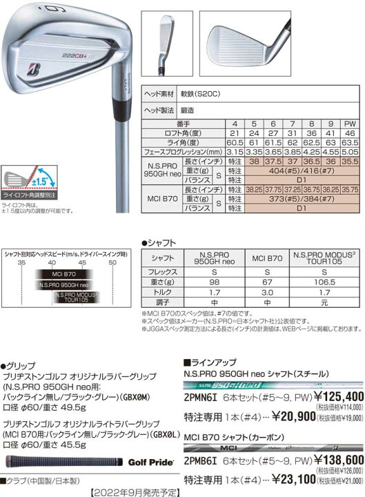 楽天市場】[タイムセール] 特注カスタムクラブ ブリヂストンゴルフ 
