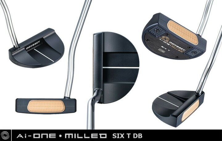 楽天市場】オデッセイ Ai-ONE MILLED ＃SIX T DB パター スチール 