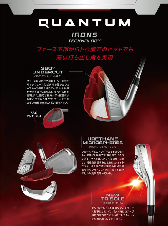 楽天市場】キャロウェイ QUANTUM MAX アイアン ATHLEMAX 60 for 