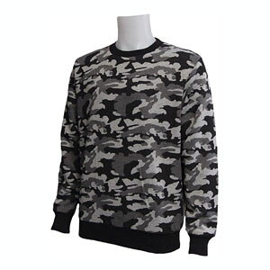 ファウンダースクラブ カモ柄 クルーネック 防風 セーター ゴルフウェア メンズ FC-0324W M-O