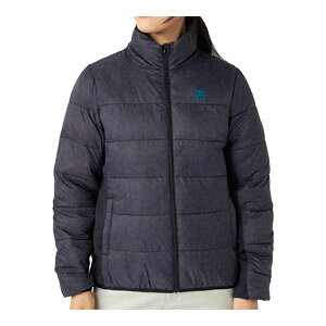 フィラゴルフ レオパード柄 フルジップ ダウンブルゾン ウェア レディース 2025年秋冬モデル S-LL 795-264