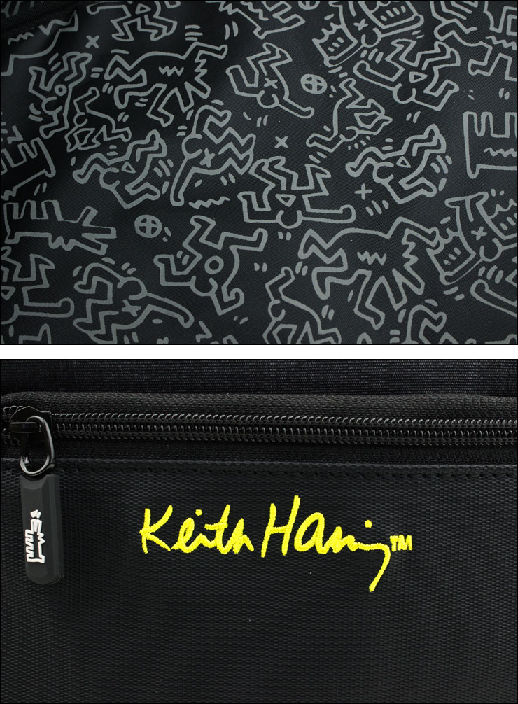夏セール開催中 Keith Haringアメリカンポップアートの巨星 キースヘリングのアートワークをフィーチャーした限定ゴルフアイテム キースヘリング  ゴルフ シューズケース 3Figs KHSC-02 belas.art.br