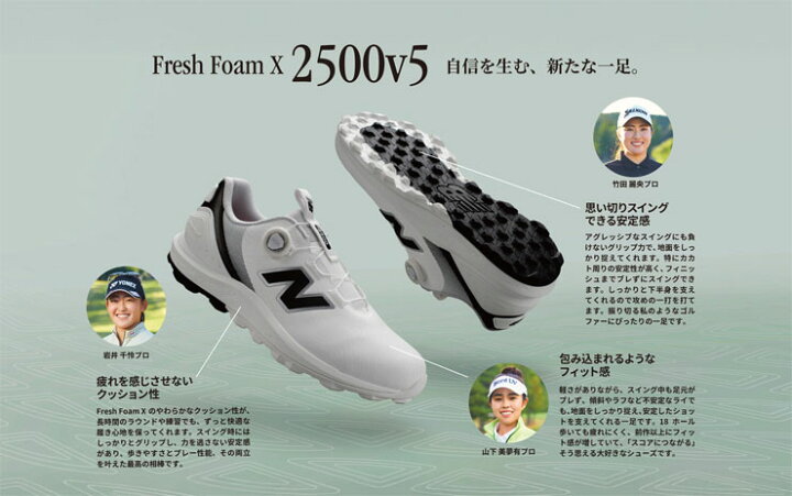 楽天市場】ニューバランス Fresh Foam X 2500 v5 SL Boa スパイクレス 