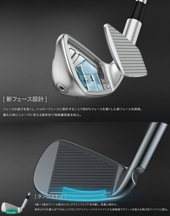 楽天市場】ピン i540 アイアン N.S. PRO Modus3 Tour115 シャフト 5本 