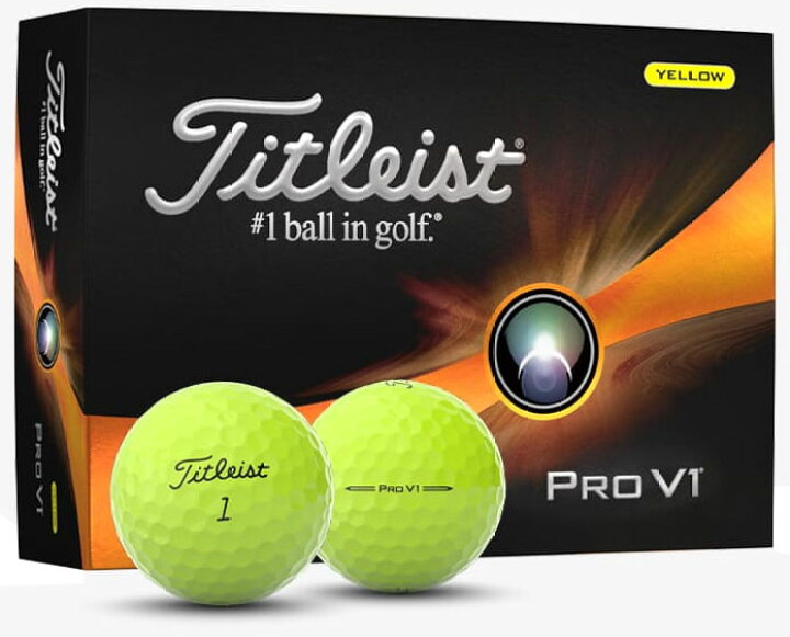 楽天市場】タイトリスト PRO V1 / PRO V1x ゴルフボール 2023年モデル