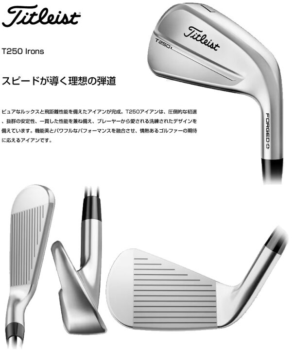 楽天市場】タイトリスト 25NEW T250 アイアン N.S.PRO 880 AMC 