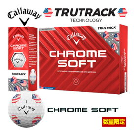 キャロウェイ CHROME SOFT USA TRUTRACK ゴルフボール [12球入り] 【即納】