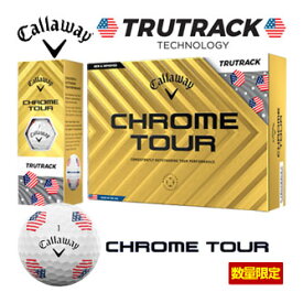 キャロウェイ CHROME TOUR USA TRUTRACK ゴルフボール [12球入り] 【即納】