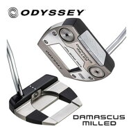 オデッセイ DAMASCUS MILLED JAILBIRD MINI DB パター STROKE LAB 90 スチールシャフト