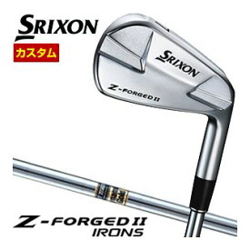 特注カスタムクラブ スリクソン Z-FORGED II アイアン ダイナミックゴールド シャフト 単品[＃3、＃4、＃5、＃6、＃7、＃8、＃9、PW]