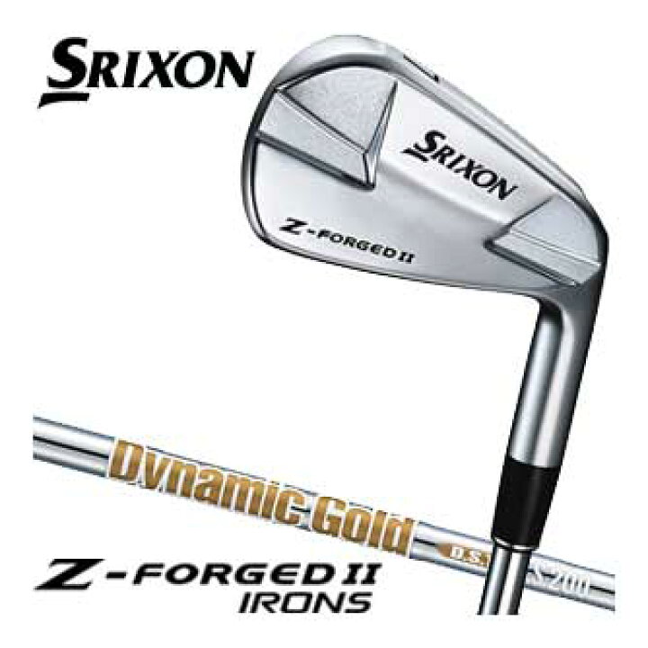 楽天市場】スリクソン Z-FORGED II アイアン ダイナミックゴールド 