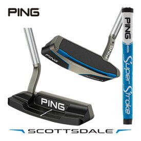 ピン SCOTTSDALE ANSER 4 パター PING SuperStroke TOUR 2.0 PT BLUE グリップ装着モデル