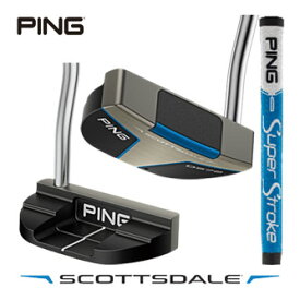 [タイムセール] ピン SCOTTSDALE DS72パター PING SuperStroke TOUR 2.0 PT BLUE グリップ装着モデル