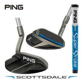 ピン SCOTTSDALE OSLO 3 パター PING SuperStroke TOUR 2.0 PT BLUE グリップ装着モデル