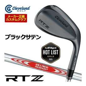 [タイムセール] 特注カスタムクラブ クリーブランド RTZ ブラックサテン ウエッジ N.S.PRO MODUS3 TOUR120 シャフト