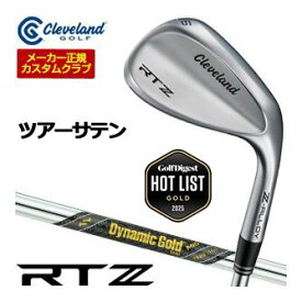 20％OFFクーポン対象！特注カスタムクラブ クリーブランド RTZ ツアーサテン ウエッジ ダイナミックゴールド MID TOUR ISSUE シャフト